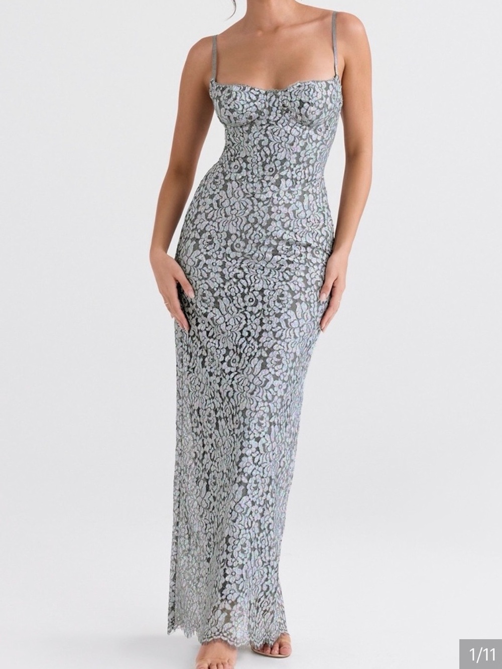 Lace Overlay gown